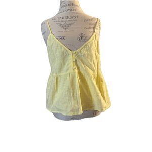 Abound, Lemonade yellow, babydoll crop tank, Large